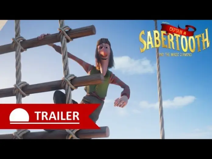 Wideo do filmu Kapitan Szablozęby i magiczny diament — Captain Sabertooth and the Magic Diamond - Trailer