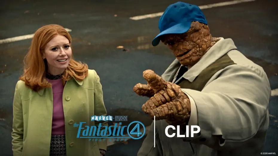 Wideo do filmu Fantastyczna 4. Pierwsze kroki — Ben "The Thing" Grimm Lifts the Car - Official Clip