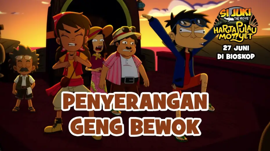 Wideo do filmu Si Juki the Movie: Harta Pulau Monyet — Special Clip Cil Bewok (Indra Jegel) | Si Juki The Movie: Harta Pulau Monyet