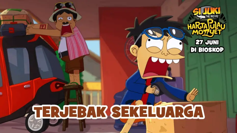 Wideo do filmu Si Juki the Movie: Harta Pulau Monyet — Special Clip Keluarga Juki | Si Juki The Movie: Harta Pulau Monyet