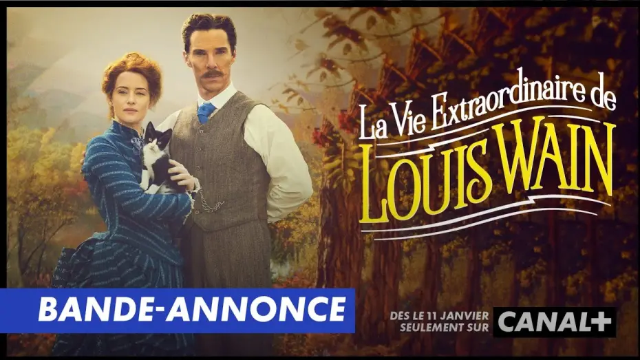 Wideo do filmu Szalony świat Louisa Waina — La Vie Extraordinaire de Louis Wain - Bande Annonce