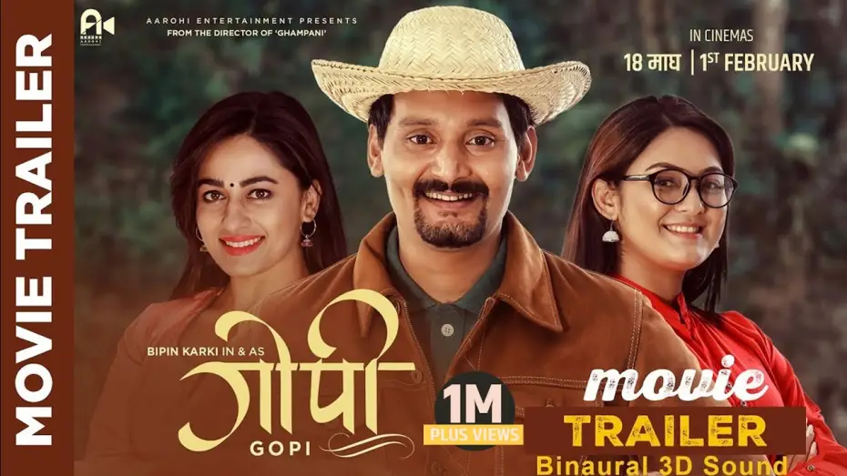 Wideo do filmu गोपी — Gopi - New Nepali Movie Official Trailer || Bipin Karki, Barsha Raut, Surakshya Panta |Binaural 3D