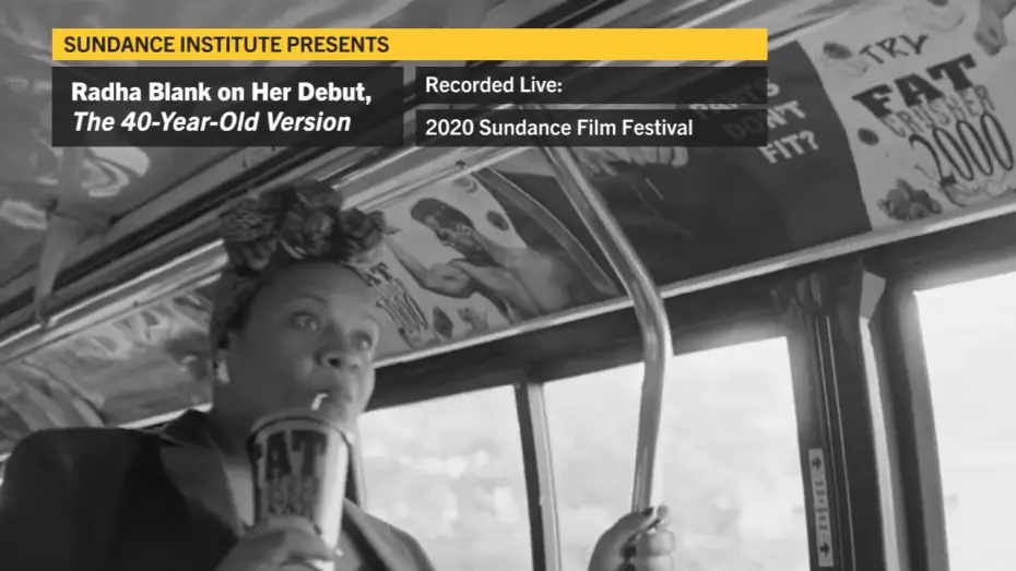 Wideo do filmu 40-letnia raperka — Radha Blank on Her Debut, The 40-Year-Old Version