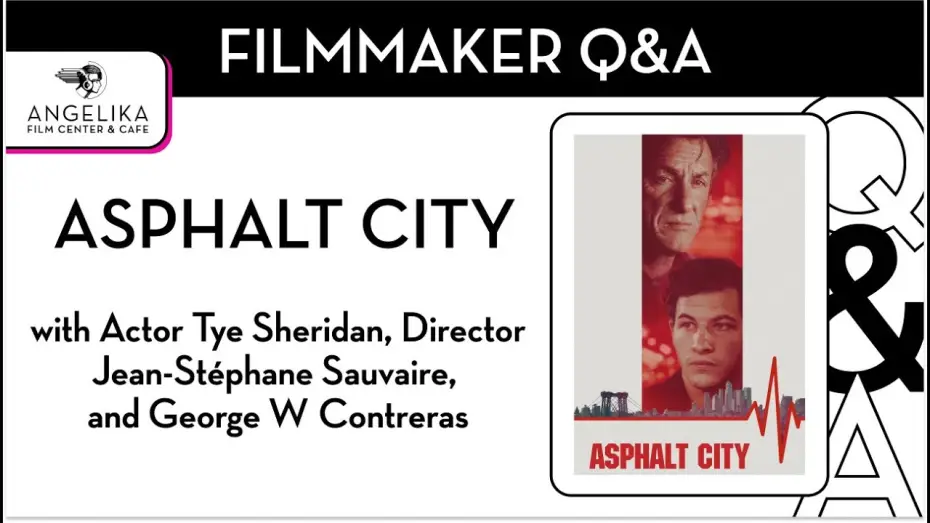 Wideo do filmu Granica mroku — Asphalt City Q&A with Tye Sheridan, Jean-Stephane Sauvaire, and George W. Contreras