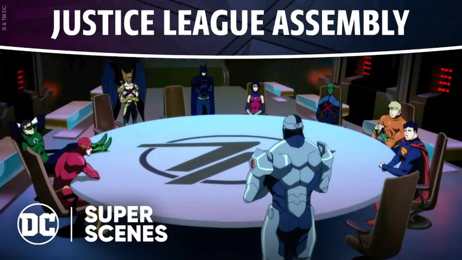 Wideo do filmu The Death and Return of Superman — DC Super Scenes: Justice League Assembly