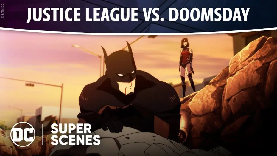 Wideo do filmu The Death and Return of Superman — DC Super Scenes: Justice League vs. Doomsday