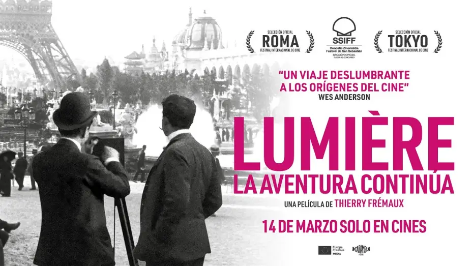 Wideo do filmu Bracia Lumière. Przygoda trwa! — LUMIÈRE, LA AVENTURA CONTINÚA   TRAILER ESPAÑOL  - 14 DE MARZO SOLO EN CINES