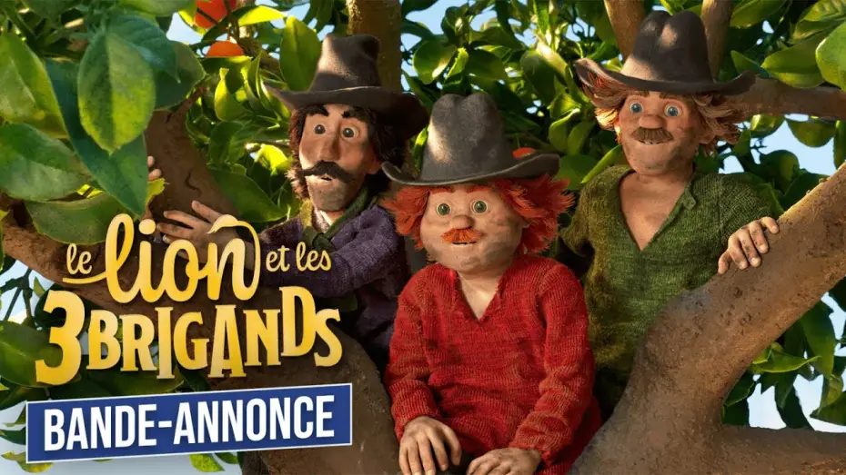 Wideo do filmu Folk og røvere i Kardemomme by — LE LION ET LES TROIS BRIGANDS - Bande-annonce