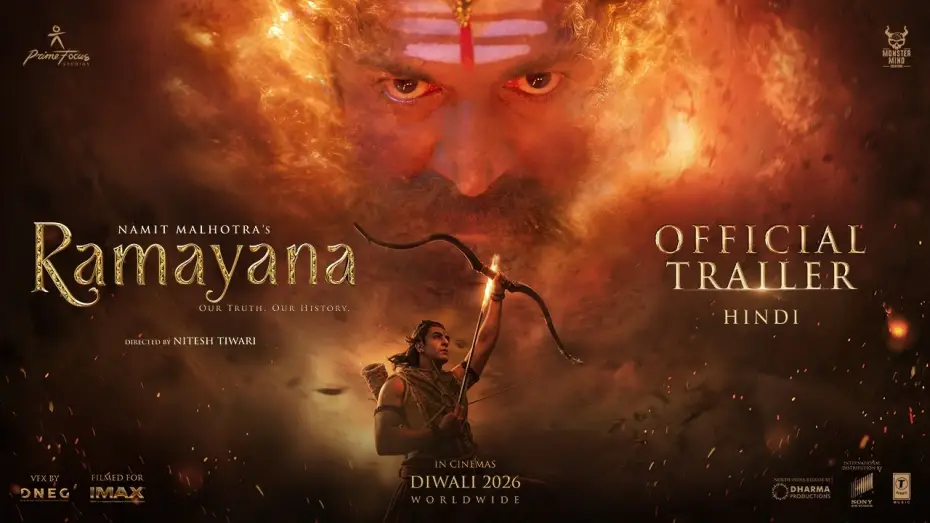 Wideo do filmu रामायण — RAMAYANA - Official Trailer