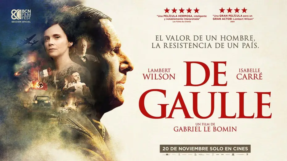 Wideo do filmu De Gaulle — TRÁILER (VE) - DE GAULLE