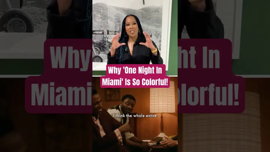 Wideo do filmu Pewnej nocy w Miami... — Regina King on Using Color in 'One Night in Miami'