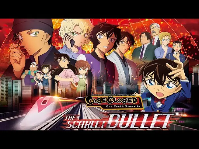 Wideo do filmu 名探偵コナン 緋色の弾丸 — Case Closed (Detective Conan): The Scarlet Bullet | Official Trailer (English)
