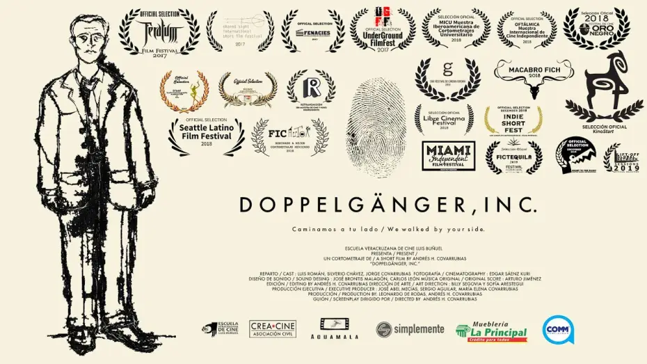Wideo do filmu Doppelgänger, Inc. — Doppelgänger, Inc. (2017)