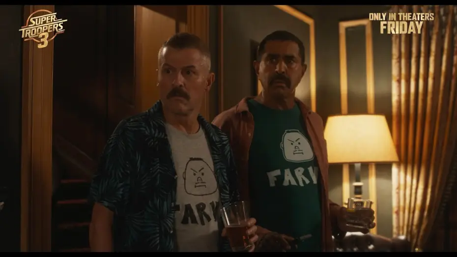 Wideo do filmu Super Troopers 3 — In Theaters Friday - Get Tickets Meow