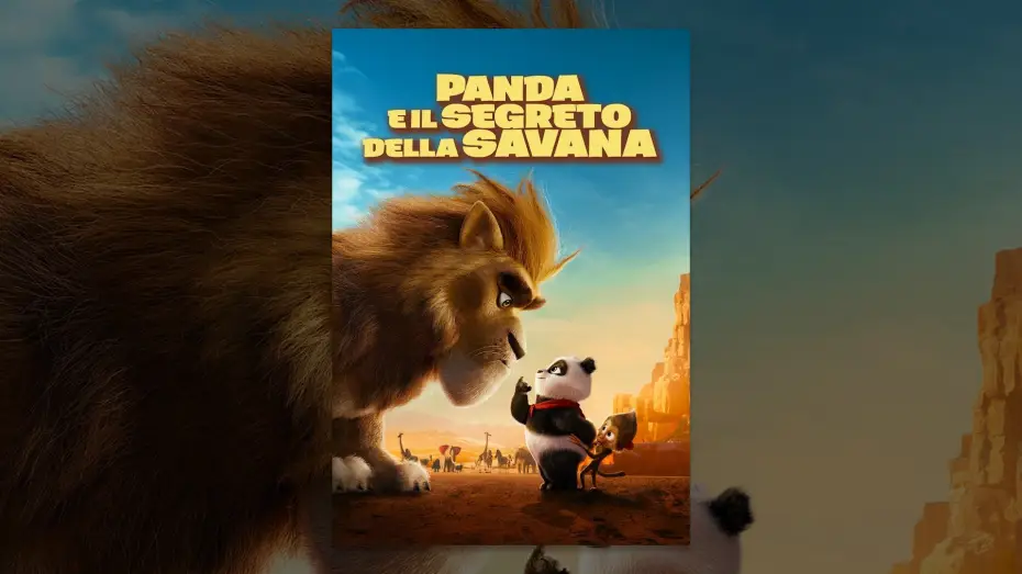 Wideo do filmu Panda i afrykańska banda — Panda e il segreto della savana