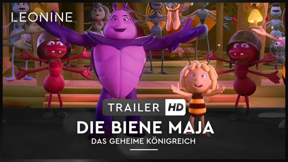 Wideo do filmu Pszczółka Maja: Mały wielki skarb — Biene Maja - Das geheime Königreich - Trailer (deutsch/german; FSK 0)