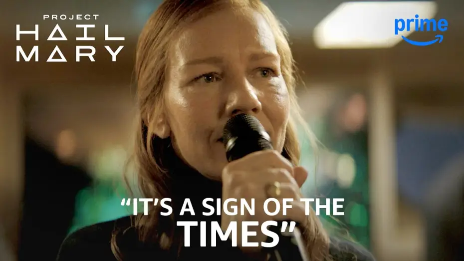 Wideo do filmu Projekt Hail Mary — “Sign of the Times" Scene - Clip