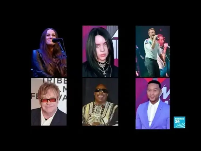 Wideo do filmu One World: Together at Home — Covid-19 : des artistes se mobilisent pour le concert "One World : Together At Home"