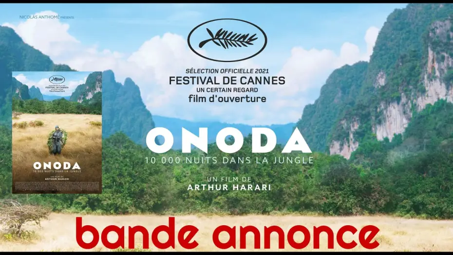 Wideo do filmu Onoda - 10 000 nocy w dżungli — Onoda, 10 000 nuits dans la jungle : bande-annonce (Cannes 2021)