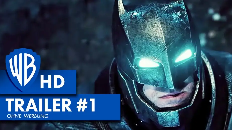 Wideo do filmu Batman v Superman: Świt sprawiedliwości — BATMAN V SUPERMAN: DAWN OF JUSTICE - Trailer F1 Deutsch HD German