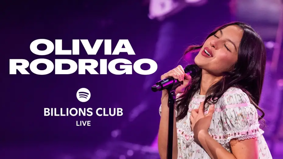 Wideo do filmu Billions Club Live with Olivia Rodrigo: A Concert Film — Olivia Rodrigo’s Billions Club Live Concert Film Trailer | Spotify