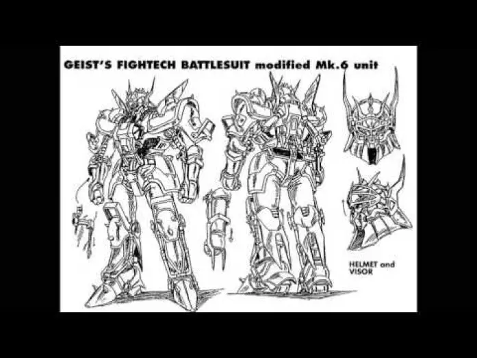 Wideo do filmu 装鬼兵MDガイスト — M.D.Geist Datafile Artbook - Arts & Blueprints
