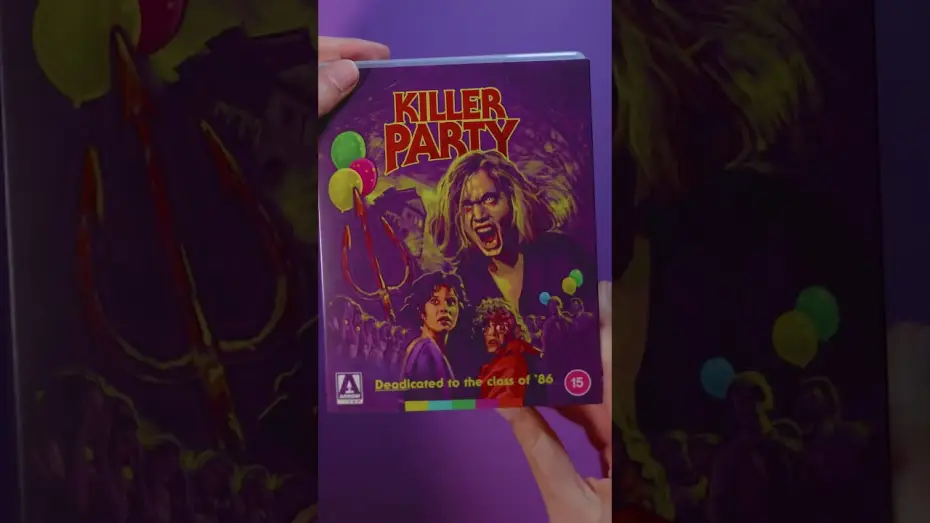 Wideo do filmu Killer Party — Blu-ray Unboxing