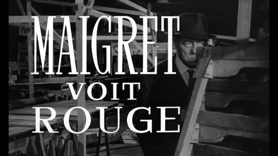 Wideo do filmu Maigret voit rouge — Maigret voit rouge (1963) - Bande annonce d'époque HD