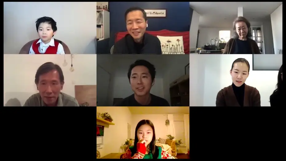 Wideo do filmu Minari — Minari Q&A with Lee Isaac Chung, Steven Yeun, Yeri Han, Yuh-Jung Youn, Alan Kim & Noel Cho