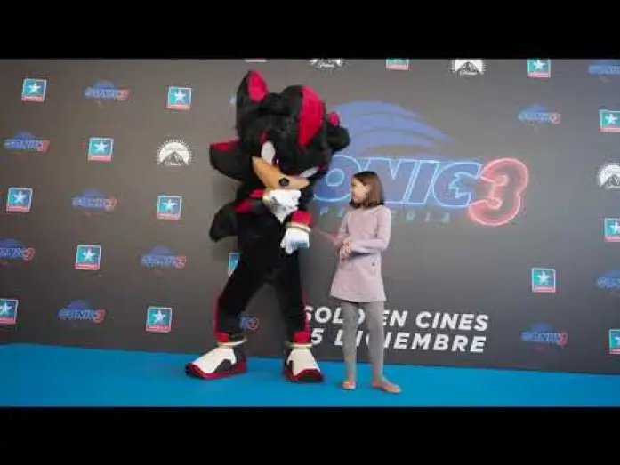 Wideo do filmu Sonic 3. Szybki jak błyskawica — Premiere Madrid