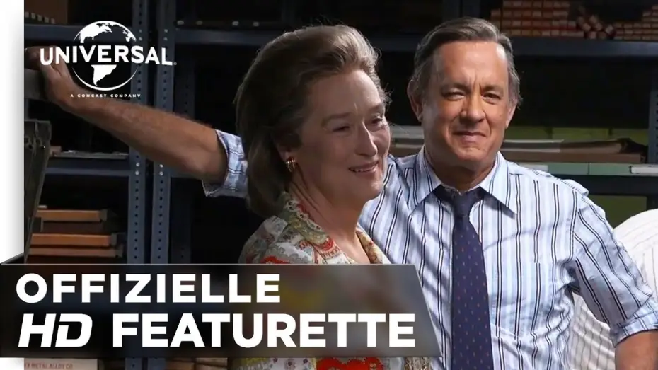 Wideo do filmu Czwarta władza — Die Verlegerin - Featurette "Meryl und Tom" deutsch/german HD
