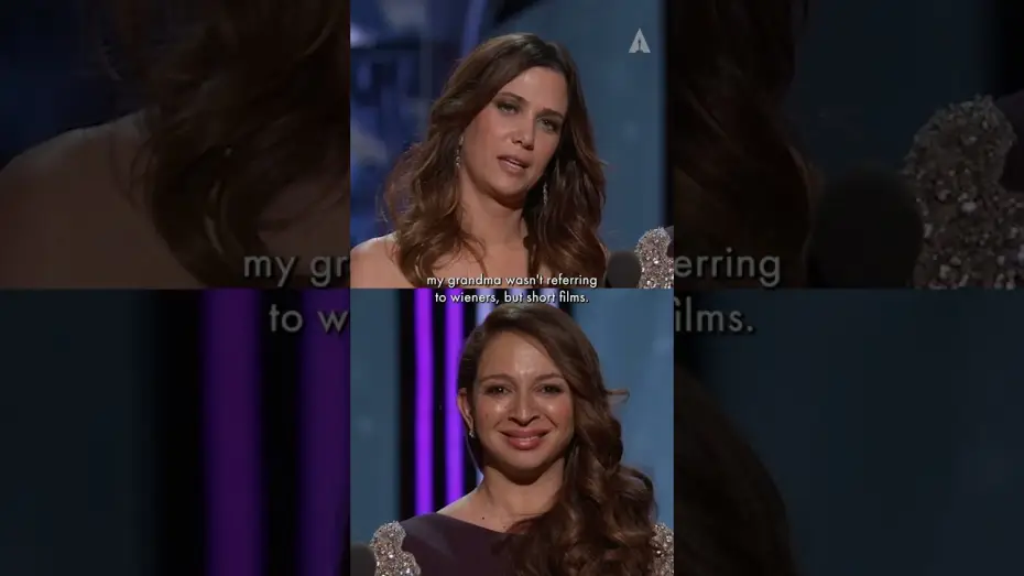 Wideo do filmu Druhny — Maya Rudolph, Kristen Wiig, and the cast of 'Bridesmaids' present Best Live Action Short