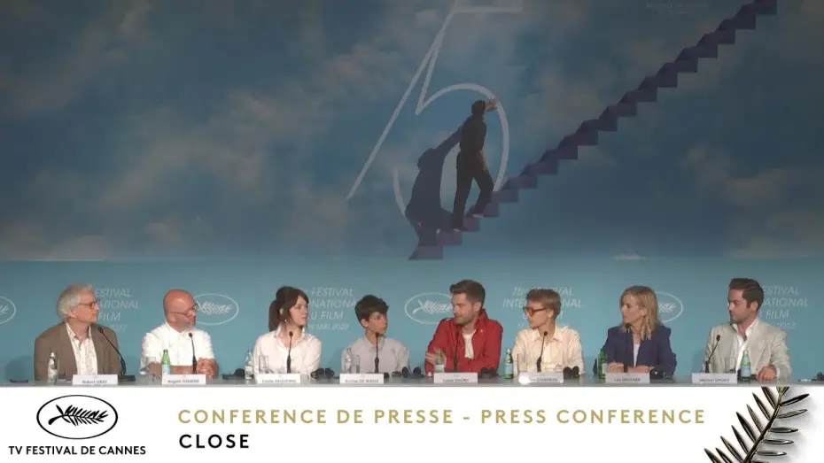Wideo do filmu Blisko — CLOSE - Press conference - EV - CANNES 2022