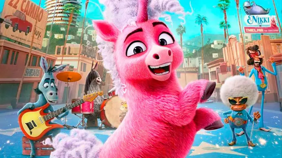 Wideo do filmu Jednorożec Thelma — TELMA, La Unicornio (Trailer español)