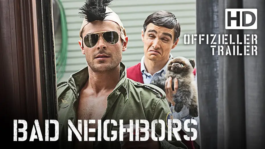 Wideo do filmu Sąsiedzi — Bad Neighbors - Trailer deutsch / german HD