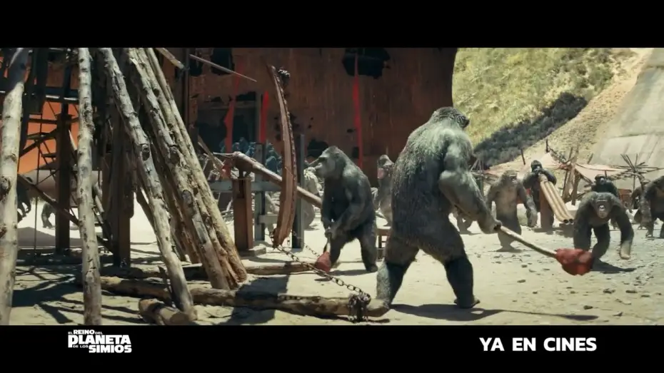 Wideo do filmu Królestwo Planety Małp — Ya en cines