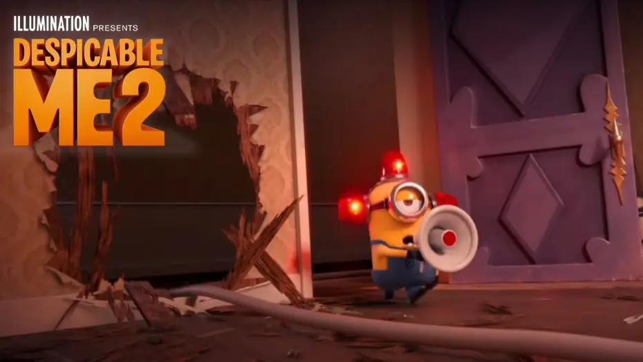 Wideo do filmu Minionki rozrabiają — TV Spot: Fire Alarm
