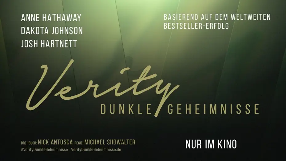 Wideo do filmu Verity — Verity - Dunkle Geheimnisse – Offizieller Teaser Trailer (Kinostart: 1.10.2026)