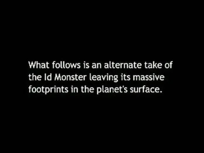 Wideo do filmu Zakazana planeta — Monster