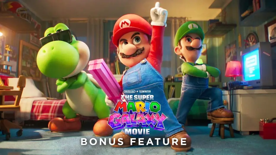 Wideo do filmu Super Mario  Galaxy. Film — The Making Of Mario - Bonus Feature