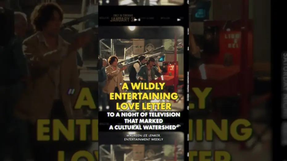 Wideo do filmu Saturday Night — "A wildly entertaining love letter"