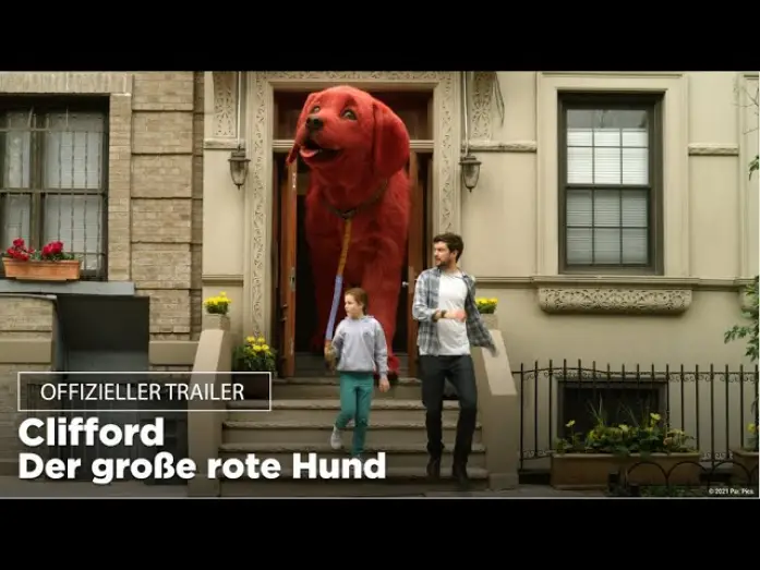Wideo do filmu Clifford. Wielki czerwony pies — Clifford der große rote Hund - Offizieller Trailer 2 - deutsch HD