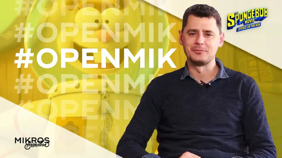 Wideo do filmu SpongeBob Film: Na ratunek — [#OpenMik] Vincent Duponchel, Texturing supervisor on #SpongeBobMovie