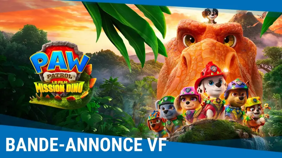 Wideo do filmu Psi Patrol i Dinozaury — La Pat’ Patrouille – Le film : Mission Dino - Bande-annonce VF [Au cinéma le 5 août]