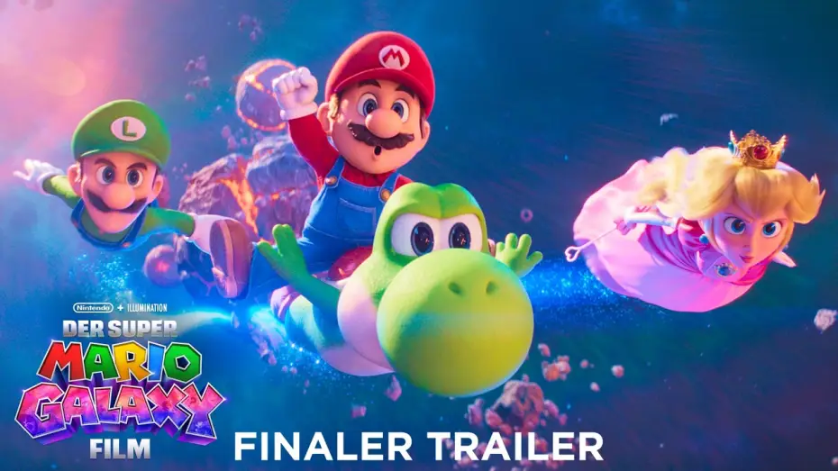 Wideo do filmu Super Mario  Galaxy. Film — DER SUPER MARIO GALAXY FILM | Finaler Trailer deutsch/german HD
