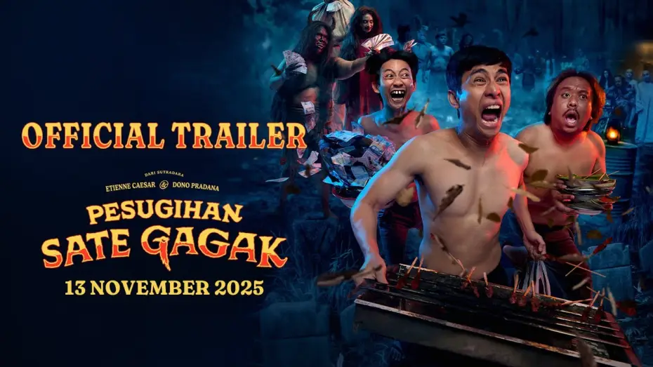 Wideo do filmu Pesugihan Sate Gagak — OFFICIAL TRAILER PESUGIHAN SATE GAGAK: Tanpa Tumbal, Demit Sakau Sate Gagak