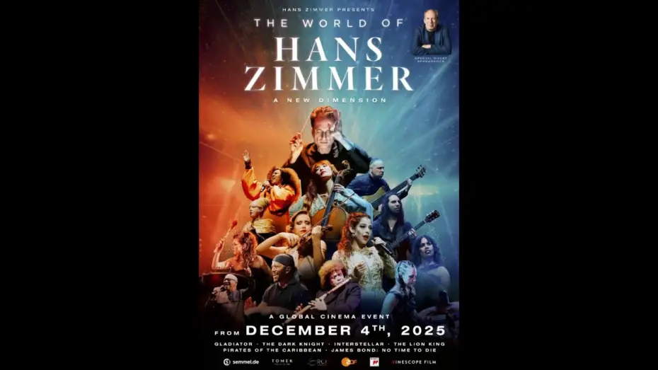 Wideo do filmu The World of Hans Zimmer: A New Dimension — Cinema TRAILER: The World of Hans Zimmer: A new Dimension