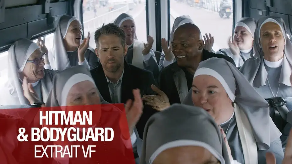 Wideo do filmu Bodyguard Zawodowiec — HITMAN AND BODYGUARD - Extrait - Les Nonnes - VF