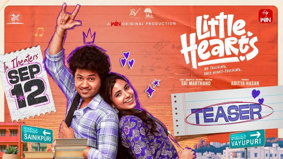 Wideo do filmu లిటిల్ హార్ట్స్ — Little Hearts Teaser | Mouli Talks, Shivani Nagaram | Aditya Hasan | Bunny Vas | Sai Marthand