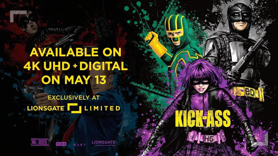 Wideo do filmu Kick-Ass — 15th Anniversary Unmasked Edition 4K SteelBook® Official Trailer